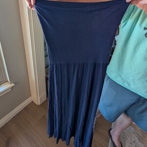 Raviya Deep Blue Rayon Dress